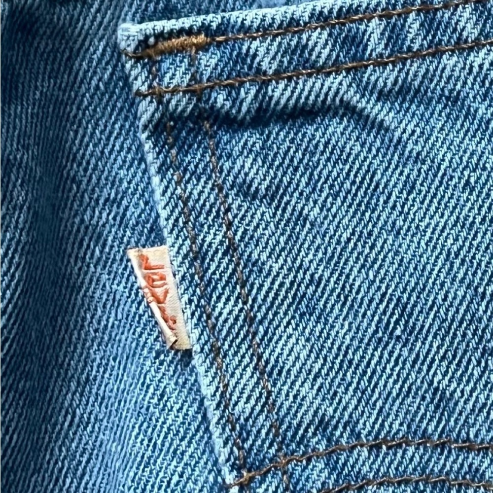 🇨🇦 Vintage 80s 90s Levi’s Orange Tab 816 Straight Leg Jeans - Picture 5 of 7